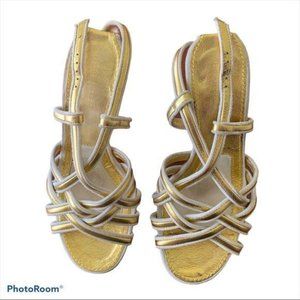 VERONIQUE BRANQUINHO Strappy Sandals Heels 34.5